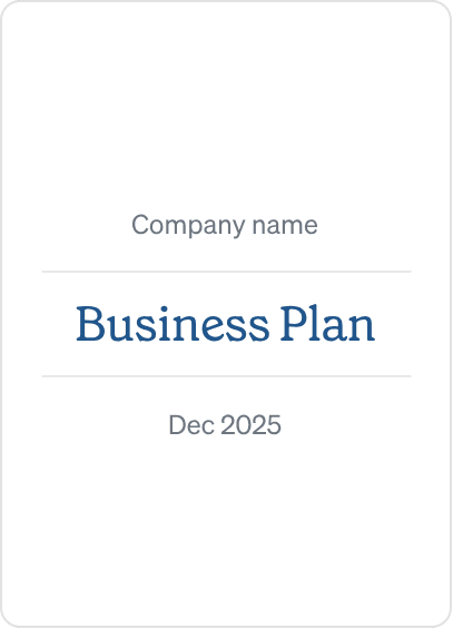 Business Plan